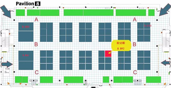 欧切斯俄罗斯展会位置